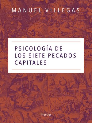 cover image of Psicología de los siete pecados capitales